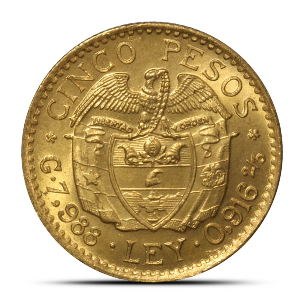 Buy 5 Peso Colombian Gold Coin