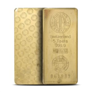 Buy 5 Taels Gold Bars Online (Varied Condition, Any Mint)