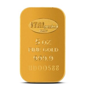 Buy 5 oz Gold Bars (Varied Condition, Any Mint)