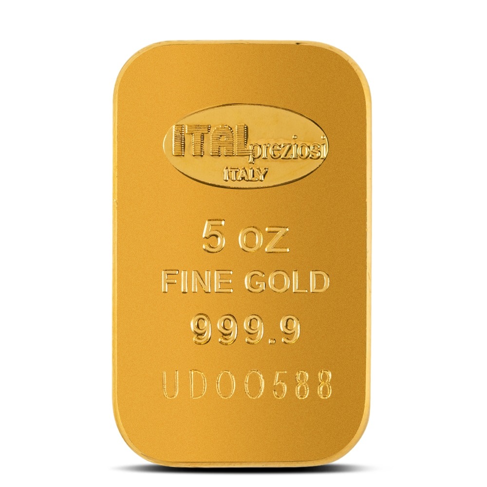 Buy 5 oz Gold Bars