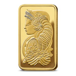 5 oz PAMP Suisse Fortuna Veriscan Gold Bar (New w/ Assay)