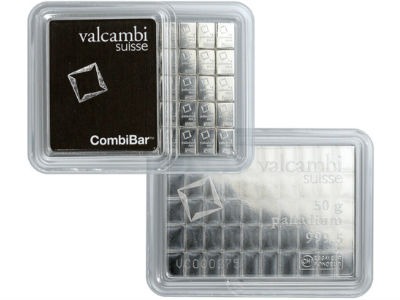 Buy 50 Gram Valcambi Palladium Combi