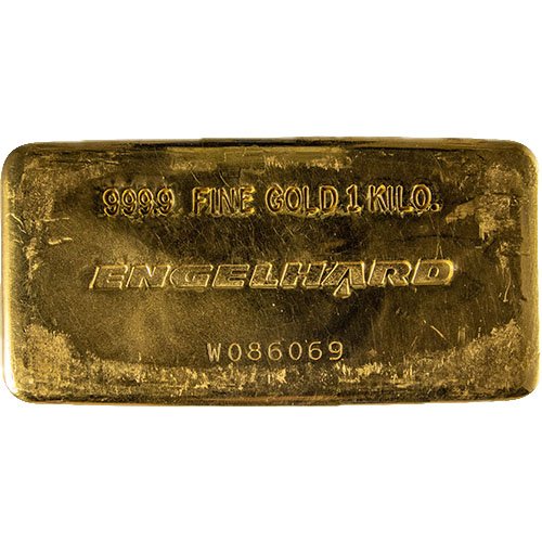 Buy 1 Kilo Engelhard Gold Bars