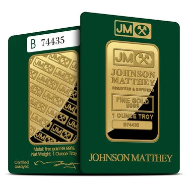 Buy 1 oz Johnson Matthey Gold Ba