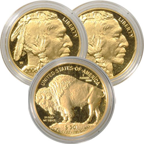 1 oz Proof American Gold Buffalo Coi