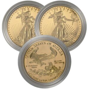 Buy 1 oz Proof American Gold Eagle Coin (Random Year, Capsules Only)