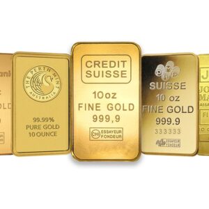 10 oz Gold Bars For Sale (Varied Condition, Any Mint)