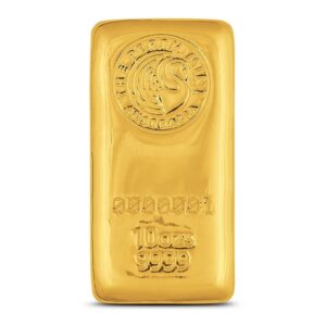 Buy 10 oz Perth Mint Cast Gold Bar (New)