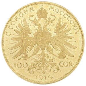 Buy 100 Corona Austrian Gold Coin (1908-1914, AU+)