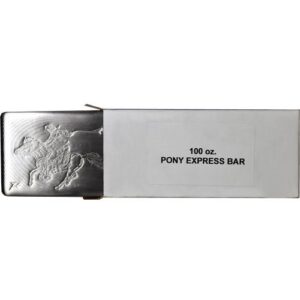 Buy 100 oz SilverTowne Pony Silver Bar (New)