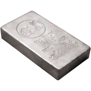Buy 100 oz SilverTowne Poured Silver Bar (New)