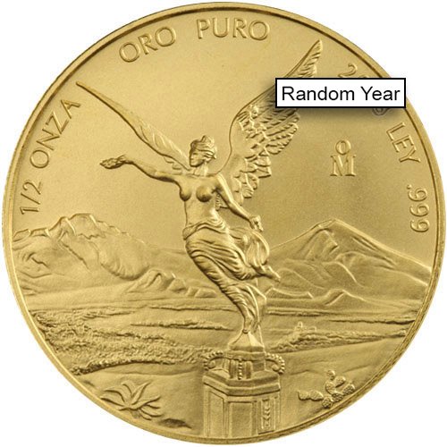 Buy 1/2 oz Mexican Gold Libertad Coi