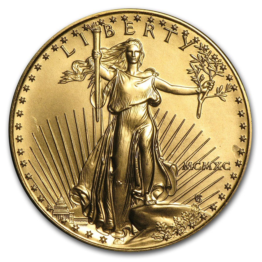 Buy 1990 1 oz American Gold Eagle Co