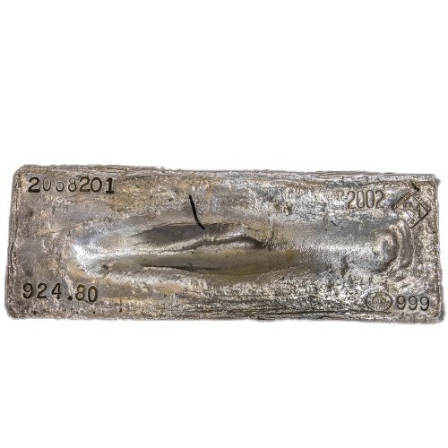 924.8 oz Johnson Matthey Silver Bar