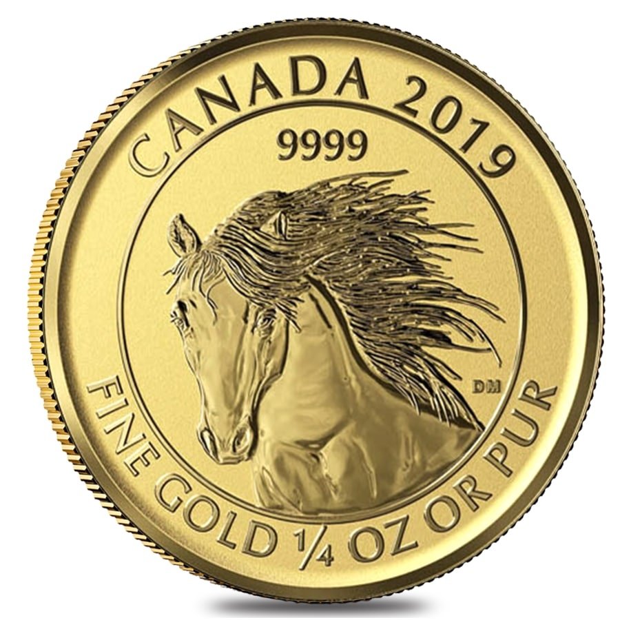 Buy 2019 1/4 oz Canadian Gold Wild