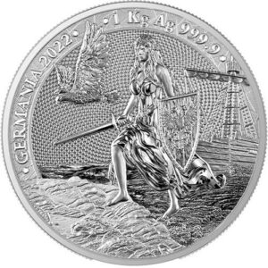 Buy 2022 1 Kilo Germania Silver Round (Capsule)