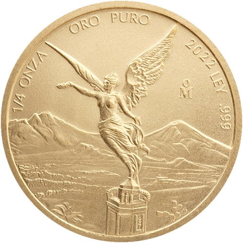 Buy 2022 1/4 oz Mexican Gold Liberta