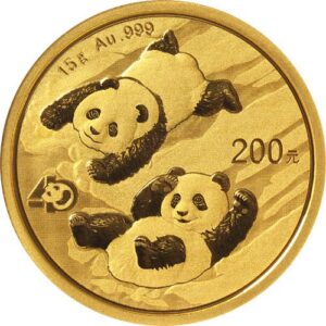 Buy 2022 15 Gram Chinese Gold Panda Coin (BU)