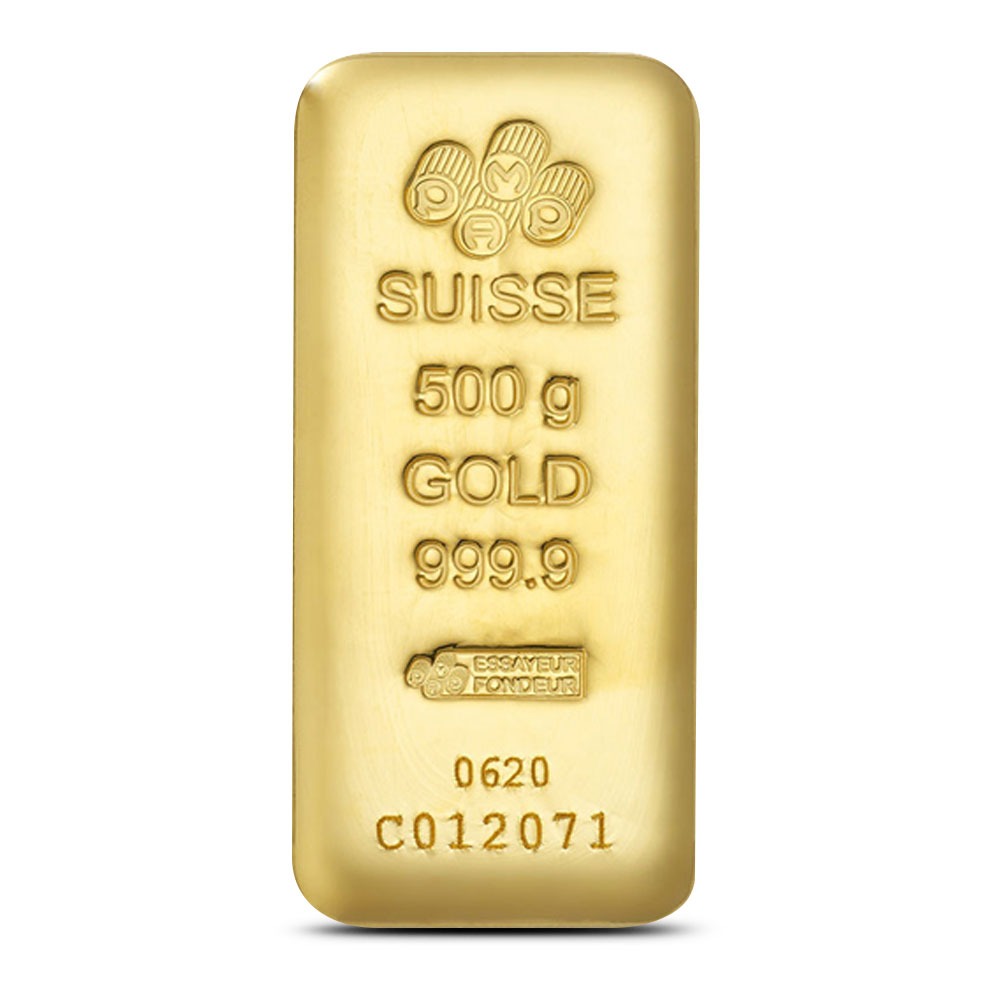 Buy 500 Gram PAMP Suisse Gold Bar