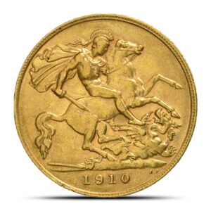 Great Britain King Edward Gold Sovereign Coin