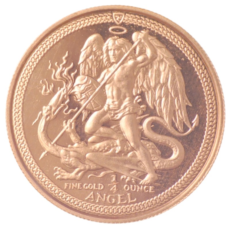 Buy 1/4 oz Isle of Man Angel Gold