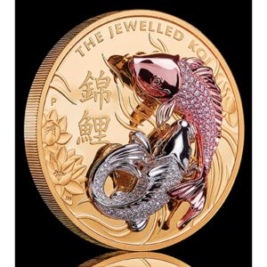 2022 10 oz Proof Jewelled Koi Gold Coin