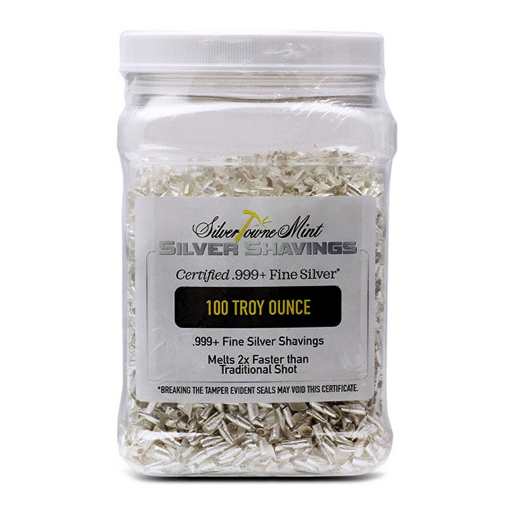 100 oz SilverTowne Silver Shavings