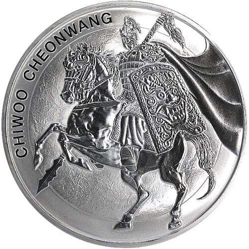 2017 1 oz South Korean Silver Chiwoo