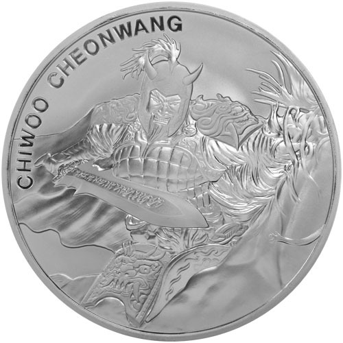 2018 1 oz South Korean Silver Chiwoo