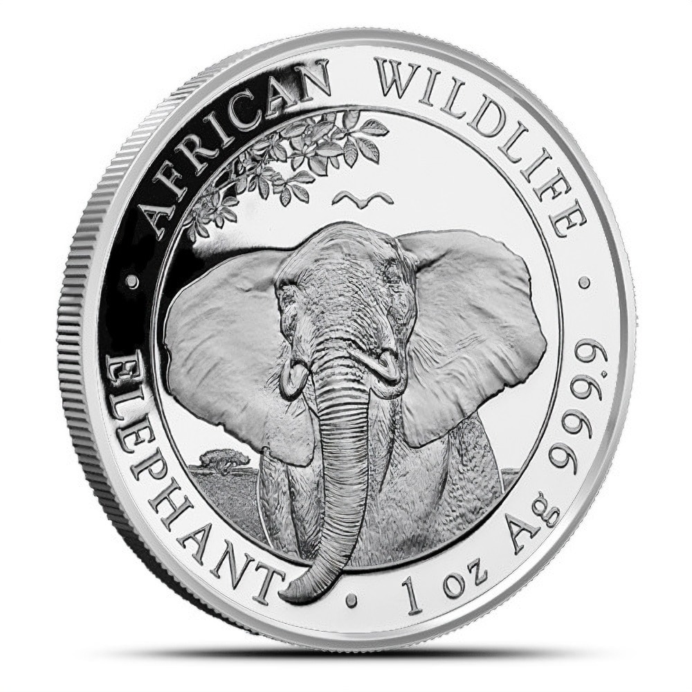 2021 1 oz Somalia Silver Elephant Co
