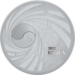 2022 10 oz South Korean Silver Taekwondo