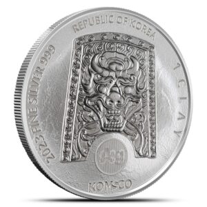 2023 1 oz South Korean Silver Chiwoo Cheonwang (BU)