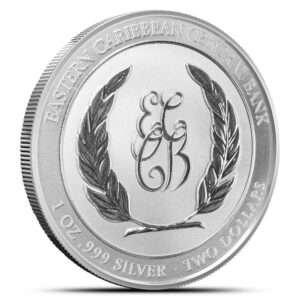 2024 1 oz Colorized EC8 Silver Antigua & Barbuda Rum Runner and Kraken Coin