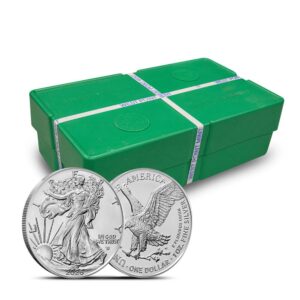 2026 1 oz American Silver Eagle Monster Box (500 Coins, BU)