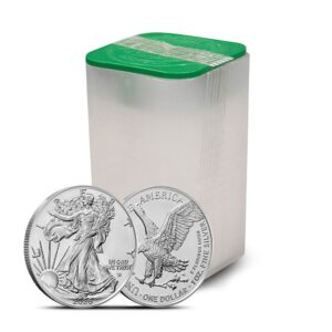 2026 1 oz American Silver Eagle Tube (20 Coins, BU)