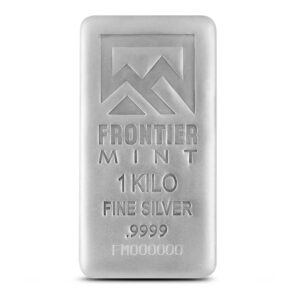 Buy 1 Kilo Frontier Mint Silver Bar (New w/ CoA)