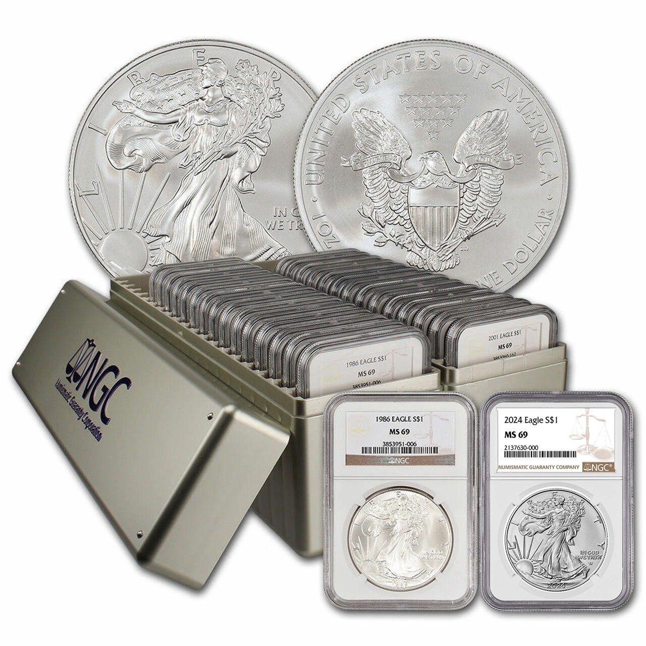 You are currently viewing Buy American Silver Eagle Sets