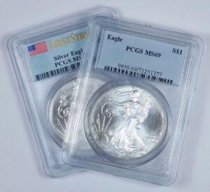 Read more about the article Buy PCGS Certified American Silver Eagles
