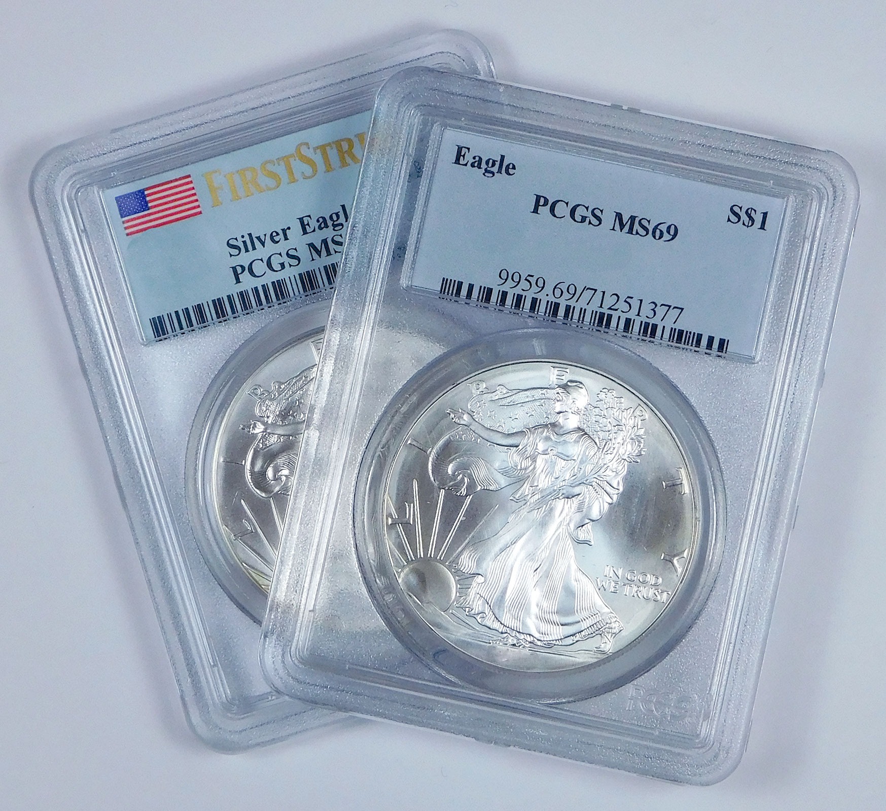 You are currently viewing Buy PCGS Certified American Silver Eagles