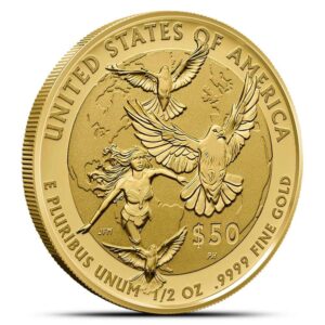 2025 1/2 oz Proof DC Comics Wonder Woman American Liberty Gold Coin (Box + CoA)