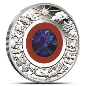 2026 1 oz Australian Silver Wonders of Australia The Outback Coin (BU)