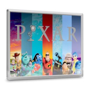 2026 1 oz Proof Colorized Niue Silver Pixar 40th Anniversary Foil (Box + CoA)