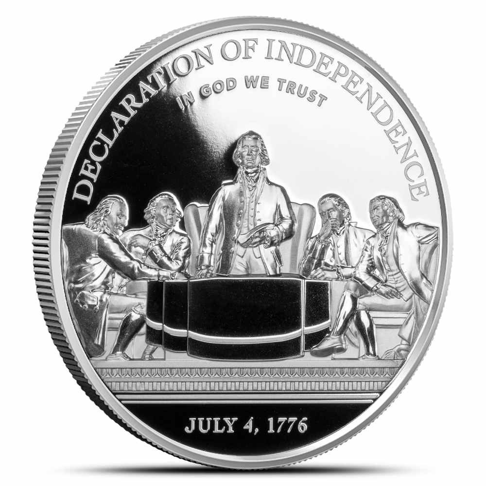 1 oz Proof Solomon Islands Jefferson