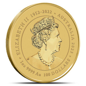 2023 1 oz Australian Gold Chinese Myths & Legends Phoenix Coin (BU)